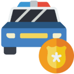 Police Vehicle - Vector