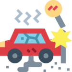 Car crash Icon - DUI Care