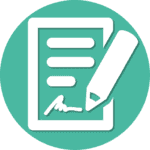 Free Civil Litigation Legal Documents Icon - Vector