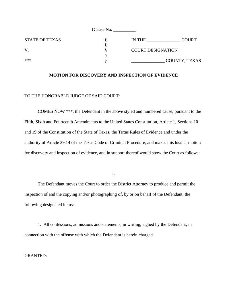 motion to dismiss for filing discovery late