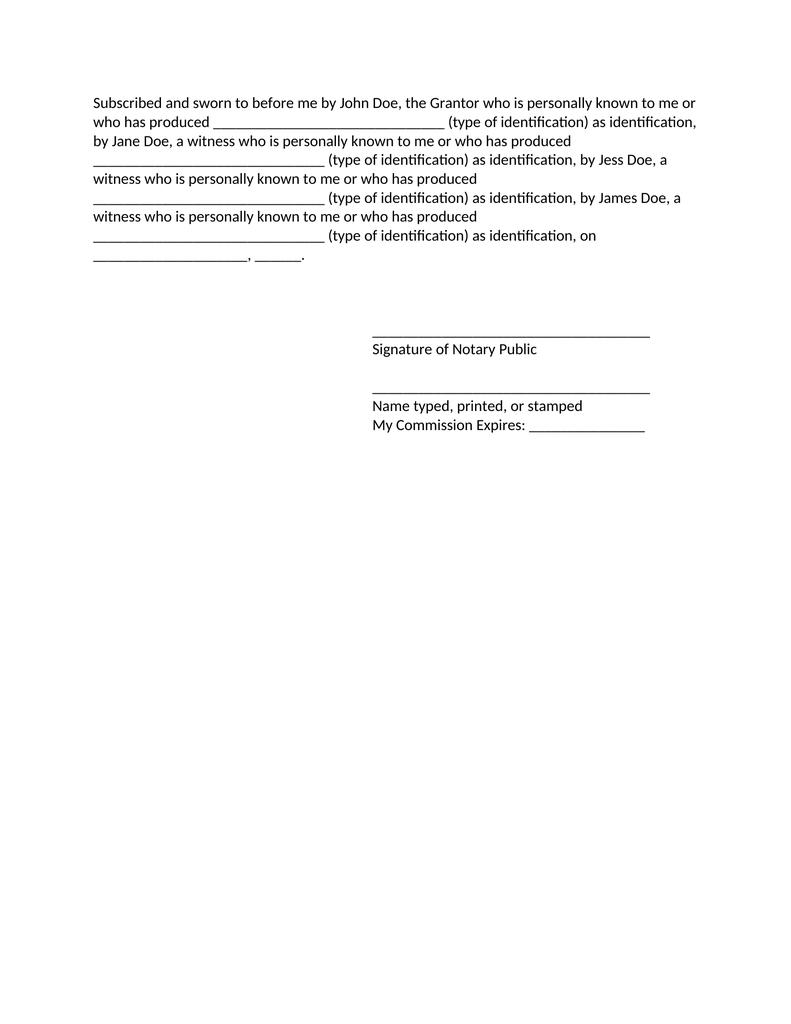 Amendment to the living trust-Florida - Attorney Docs