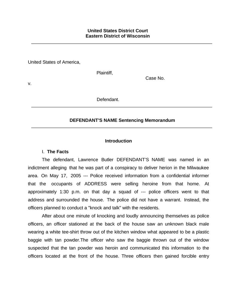 Federal Sentencing Memorandum Wisconsin Attorney Docs   144fccd11c6566af989b25ddc2f1dde1 791x1024 