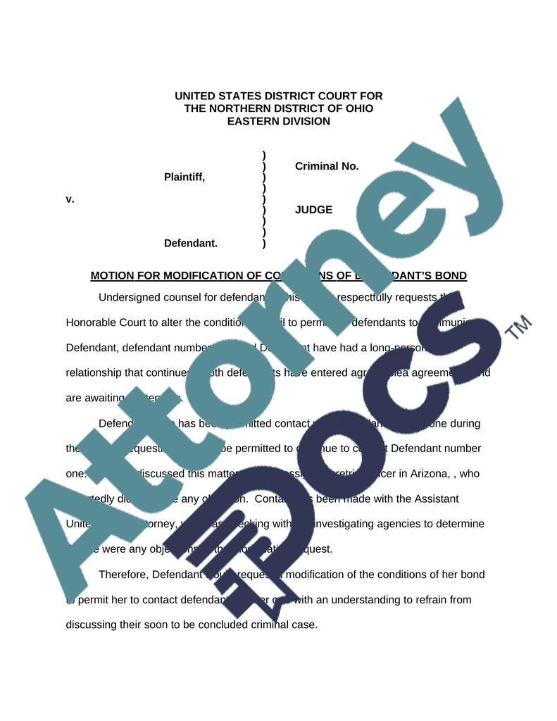 motion-for-modification-of-conditions-of-defendant-s-bond-attorney