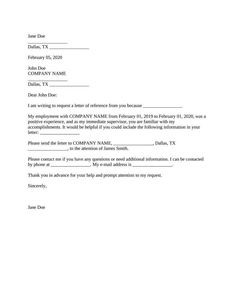 Employment Reference Request Attorney Docs 3783