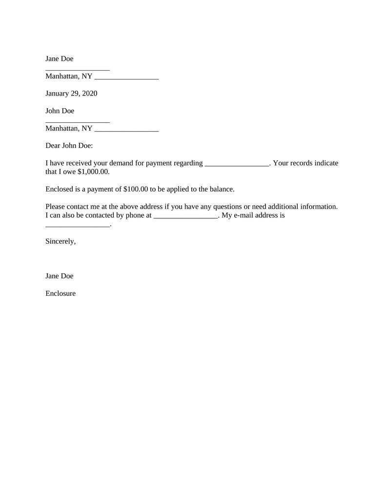 Response to Payment Request - Attorney Docs